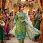 Premium Embroidered Cotton Unstitched Three-Piece Set( Charizma)