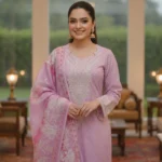 Premium Cotton Dress - Unstiched ( Zainab) - Image 4