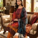 Premium MORJA Unstiched Embrodered Collection -4001