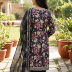 AFROZEH854 -Luxury Embrodery Cotton Three Piece (Unstiched) - Image 4